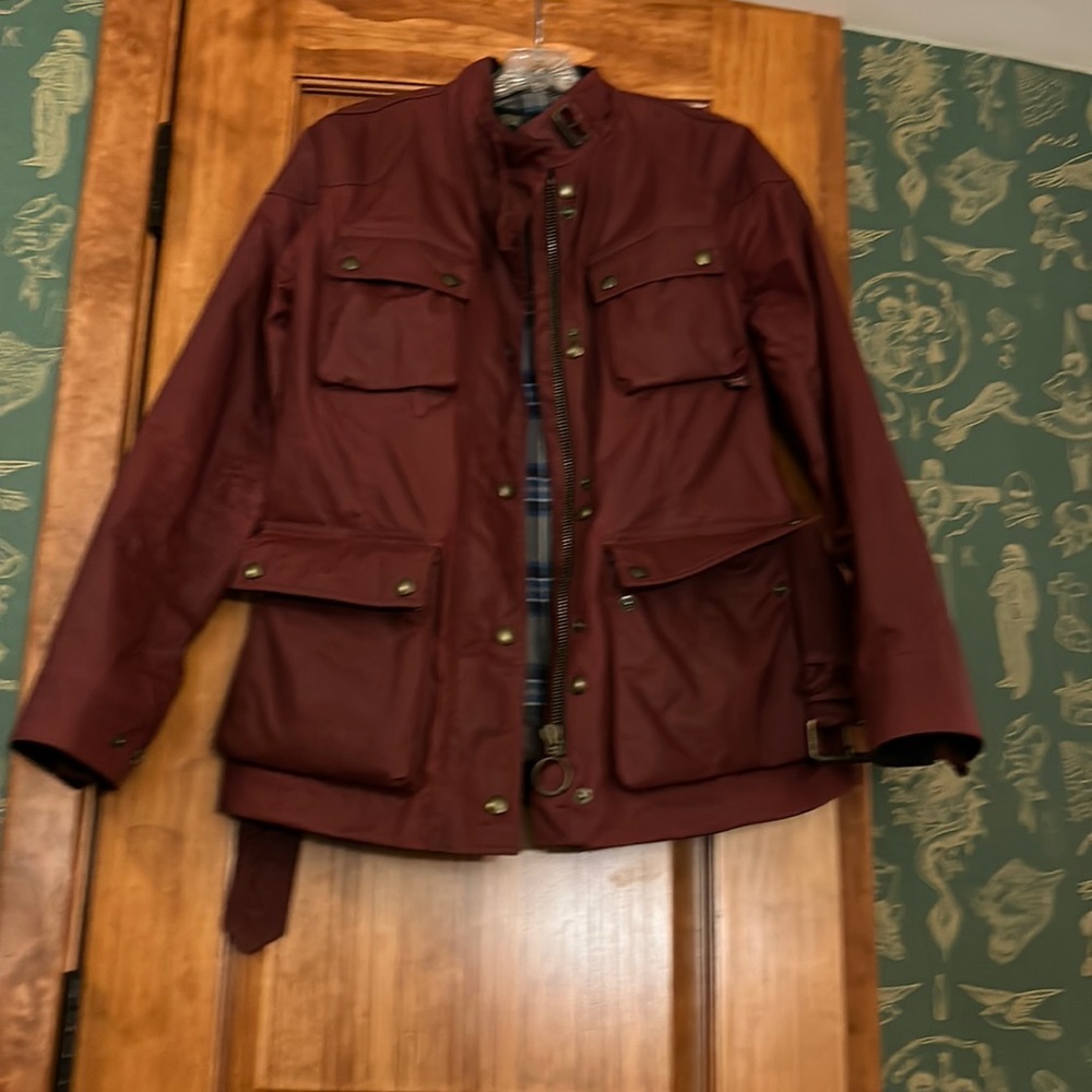 UK belstaff waxed cotton jacket